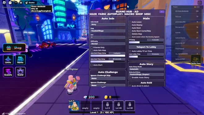 Anime Defenders - Скрипты & читы для Roblox (Auto Place, Auto Farm) | HolyShz - Buang Hub Anime Defenders - Скрипты & читы для Roblox (Auto Place, Auto Farm) | HolyShz - Buang Hub