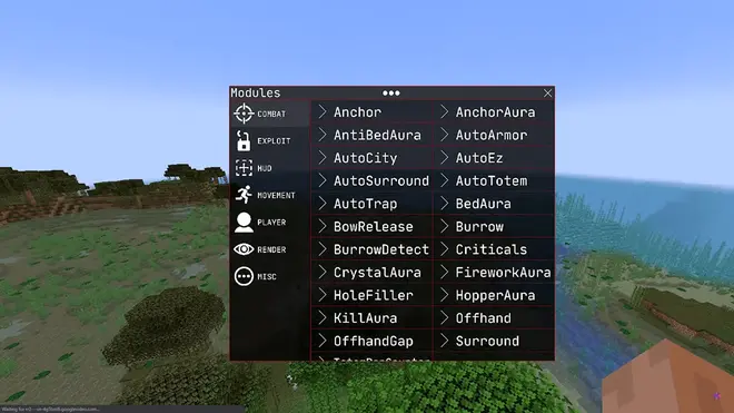 Ares - AutoCrystal, HopperAura, KillAura, Autototem чит под Minecraft | 1.12.2 - 1.18.1 Ares - AutoCrystal, HopperAura, KillAura, Autototem чит под Minecraft | 1.12.2 - 1.18.1