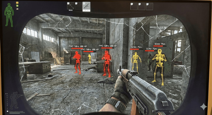 BattleShift - Скачать бесплатный чит на Тарков (Лут радар + Аимбот)