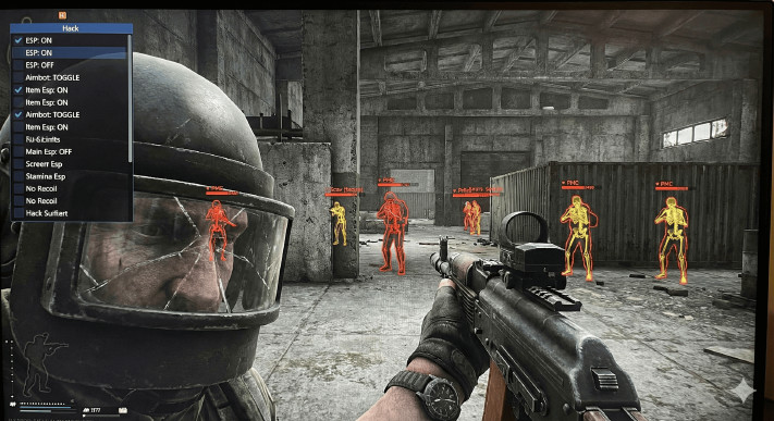 BattleShift - Скачать бесплатный чит на Тарков (Лут радар + Аимбот)