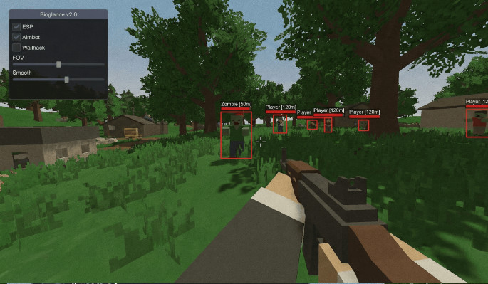 Bioglance - Скачать лучший Legit чит для Unturned