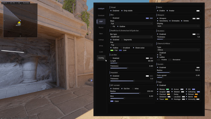 Catalyst Ext. - Бесплатный External чит на КС 2