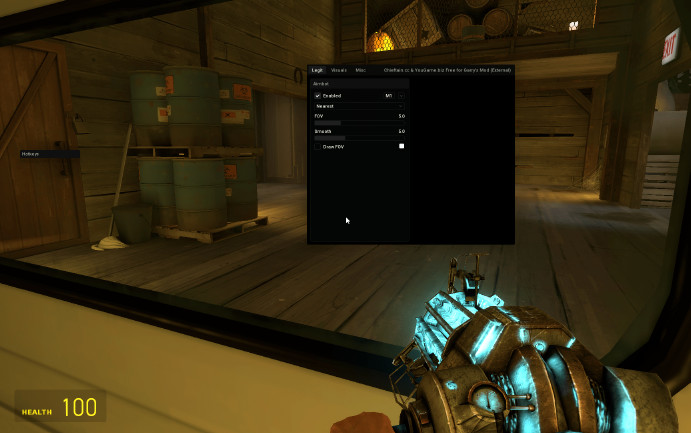 Chieftain.cc FREE - Бесплатный чит на Гаррис мод | BETA: x86-x64