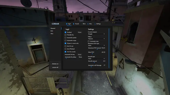 Corsair - популярный CSGO чит от форума Cheater.fun Corsair - популярный CSGO чит от форума Cheater.fun