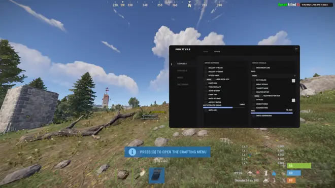 Dast.TT - NoFall, Combat, Fake Admin чит для Rust Pirate (Кряк) Dast.TT - NoFall, Combat, Fake Admin чит для Rust Pirate (Кряк)