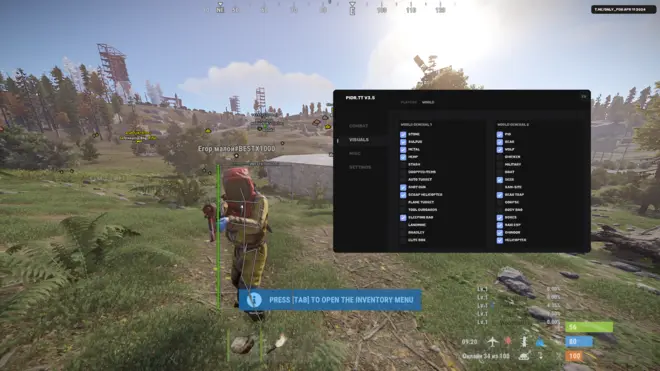 Dast.TT - NoFall, Combat, Fake Admin чит для Rust Pirate (Кряк) Dast.TT - NoFall, Combat, Fake Admin чит для Rust Pirate (Кряк)