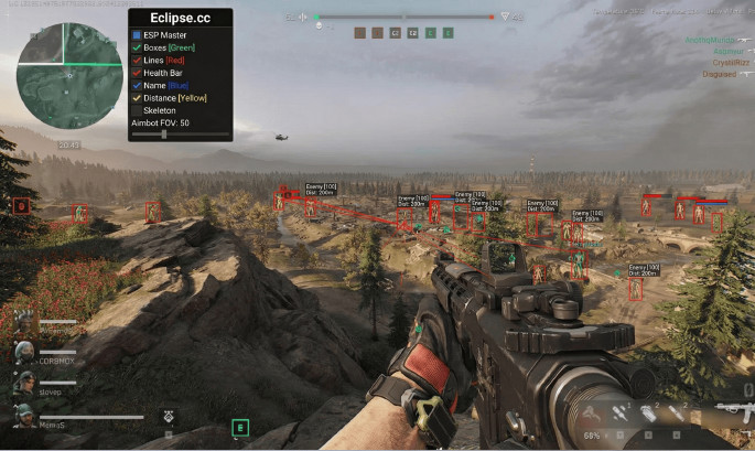 Eclipse.cc - Undetected HvH hack for Delta Force (Triggerbot, Wallhack, Aim, Bhop)