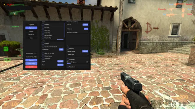 Ragebot, Legitbot, AntiAim, Visuals - чит Epoximotion для Counter-Strike: Source Ragebot, Legitbot, AntiAim, Visuals - чит Epoximotion для Counter-Strike: Source