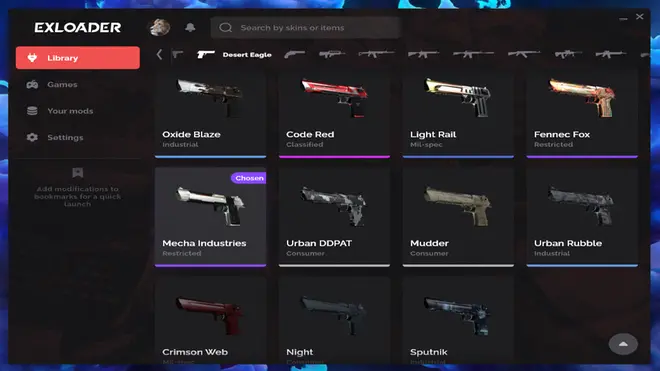 External скинчейнджер ExChanger for CSGO External скинчейнджер ExChanger for CSGO