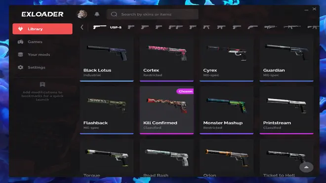 External скинчейнджер ExChanger for CSGO External скинчейнджер ExChanger for CSGO