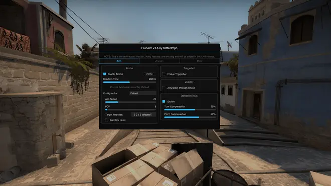 FluidAim - Аимбот для CSGO
