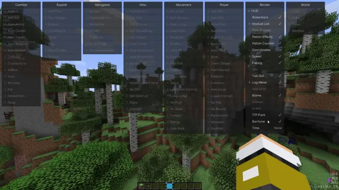 Impact - Продвинутый utility мод для Minecraft | 1.11.2 - 1.16.5 Impact - Продвинутый utility мод для Minecraft | 1.11.2 - 1.16.5