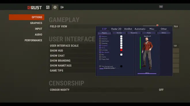 LastDesirePro - Радархак, сайлент аим, ЕСП для старого Rust | 196-198 devblog