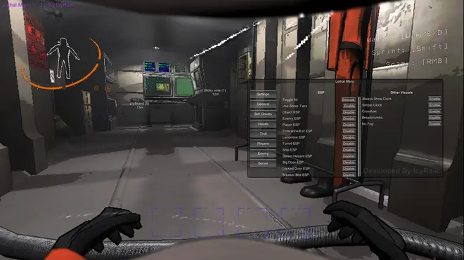 LethalMenu - Чит на Lethal Company (Object ESP, Ship ESP, Troll) | v47 - v69