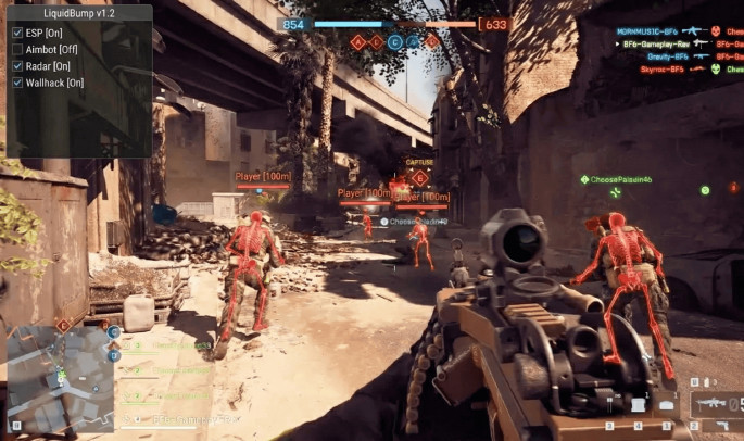 LiquidBump - Скачать чит с аимботом для Баттфилд 6 
