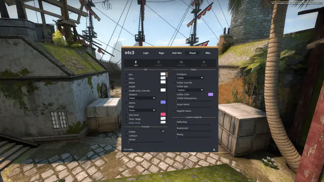 Рейдж чит под CSGO, ХВХ, Спинбот, Антиаимы