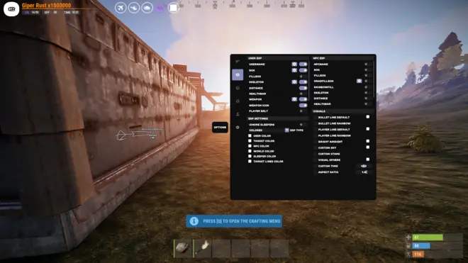 Sikira - Скачать чит на Раст Pirate (Bullet TP, Manipulator) | 236/261 devblogs