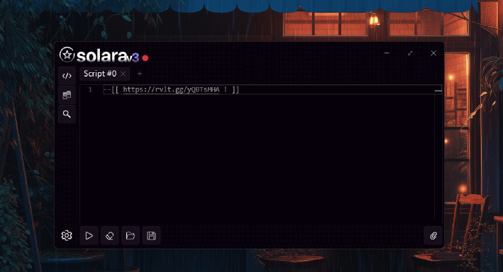 Инжектор Solara - Бесплатный и рабочий ЛУА Executor для читов и скриптов в Roblox