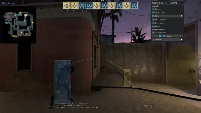 Trainer - Cheatengine чит на CSGO с ESP & Аимботом Trainer - Cheatengine чит на CSGO с ESP & Аимботом