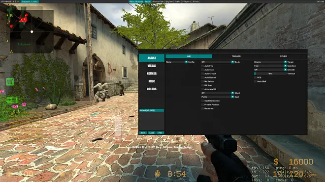 UltraHook - Legit чит на CS:Source с CFG & Aim-assist | v34