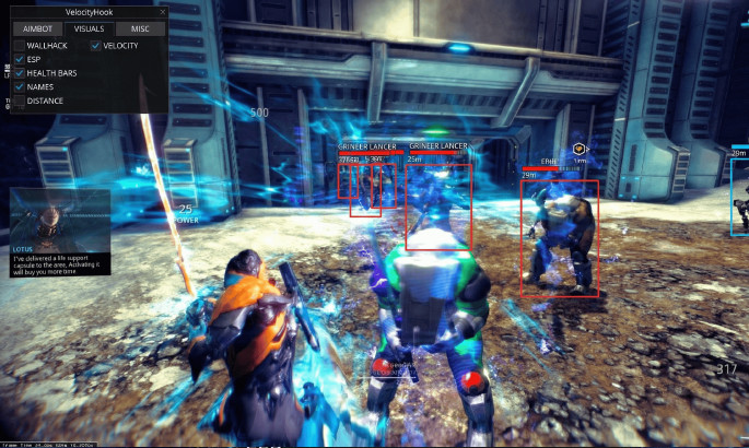 VelocityHook - Лучший бесплатный чит для Warframe