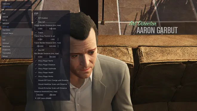YimMenu - GodMode, Noclip, Freecam чит-клиент на ГТА 5 онлайн YimMenu - GodMode, Noclip, Freecam чит-клиент на ГТА 5 онлайн