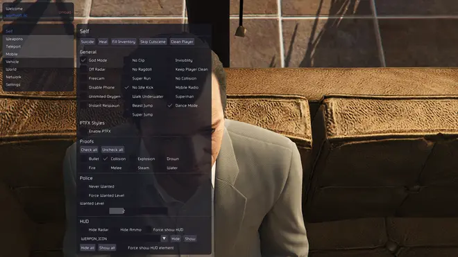 YimMenu - GodMode, Noclip, Freecam чит-клиент на ГТА 5 онлайн YimMenu - GodMode, Noclip, Freecam чит-клиент на ГТА 5 онлайн