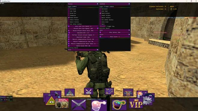 EVOL - Silent aim, anti-aim, ragebot, wallhack для CS1.6 | steam_legacy - v3266/v4554