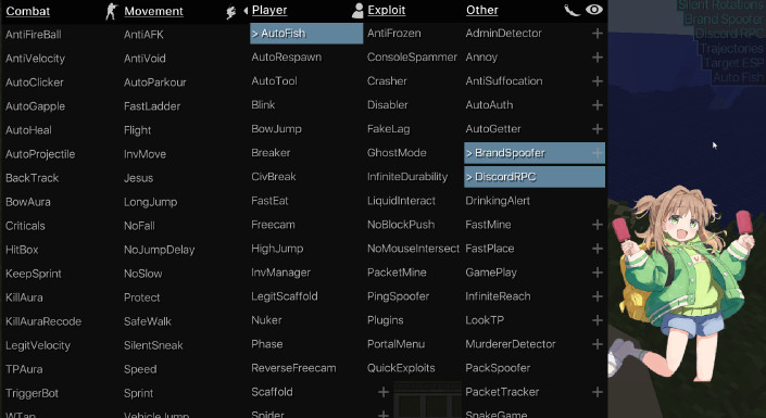 NightX Client - Бесплатный Forge чит на Майнкрафт основанный на LiquidBounce+